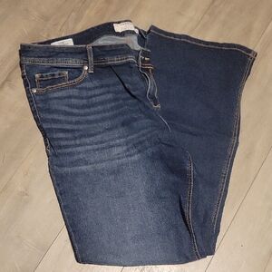 Luxe Dark Blue Women's Slim Boot